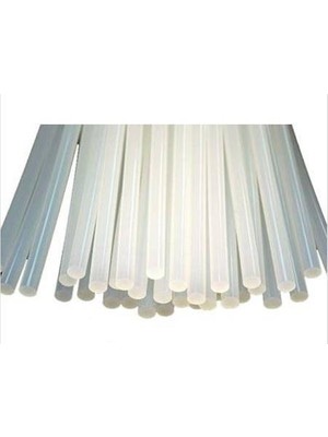 Hanedanev Çubuk Mum Silikon Şeffaf 1 Kg İnce 7,2 X 30 Cm 10W Ve 20W İçin