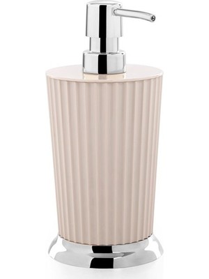Primanova Nely Sıvı Sabunluk Bej- Krom Kaplama