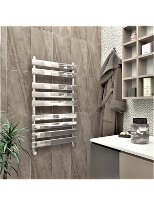 Radiva Tahiti Dekoratif Havlupan Krom 50X95 Cm