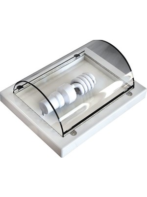 De-Pa Nem Kare Şeffaf Beyaz