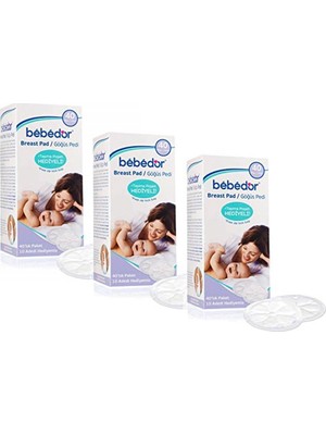 Bebedor Polietilen Dış Yüzeyli Göğüs Pedi 40 x 3 Adet