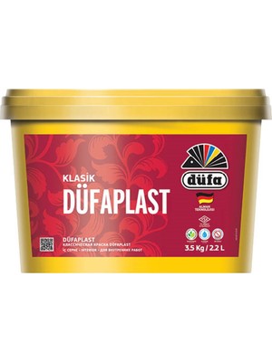 Düfa İç Cephe Duvar Boyası Klasik Düfaplast 2.2 Lt Melek Kanadı Kokusuz ve Kolay Uygulama