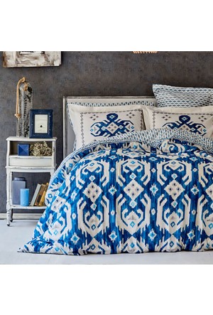 Karaca Home Belina Mavi Tek Kisilik Complete Takim Trendyol
