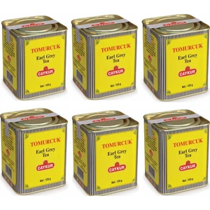 Tomurcuk Çay 125 gr Teneke 6 Adet