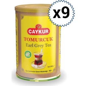Tomurcuk Çay Teneke 200 gr 9 Adet