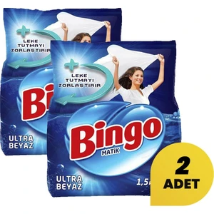 Matik Konsantre Ultra Beyaz 1,5kg  2'li