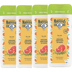 Le Petit Marseillais Duş Jeli Greyfurt & Kekik 4 x 400 ml