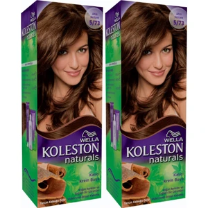 2’li Koleston Naturals 5/73 Altın Kestane - Kalıcı Krem Saç Boyası