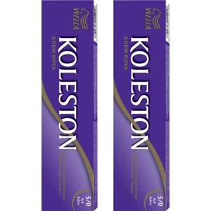 2’li Koleston Tüp Açık Kahve 5/0 Saç Boyası