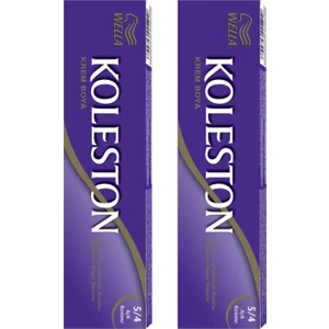 2’li Koleston Tüp Açık Kestane 5/4 Saç Boyası