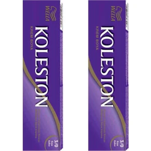 2’li Koleston Tüp Koyu Kahve 3/0 Saç Boyası