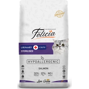 Düşük Tahıllı Hipoalerjenik Somonlu Kısırlaştırılmış Kedi Maması 12 kg