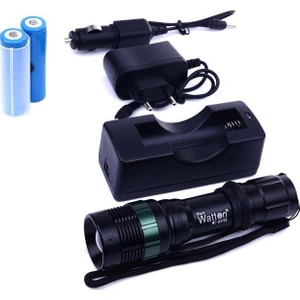 WT-037 500 Lümen Şarjlı Zoomlu Acil Durum Feneri