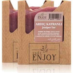 Suds Enjoy Doğal 2 Adet Ardıç Katran El Yapımı Sabun 2 x 100 gr