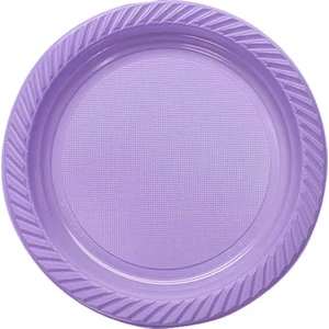 Plastik Mor Tabak 25'li