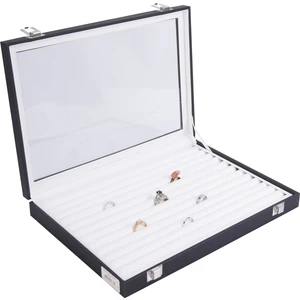 Stand Market  Yüzük Kutusu Sosis Model Siyah içi Beyaz