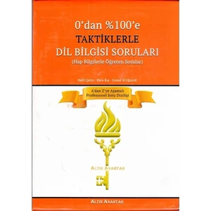 0 Dan 100 E Taktiklerle Dil Bilgisi Soruları Yeni - Halil Çetin