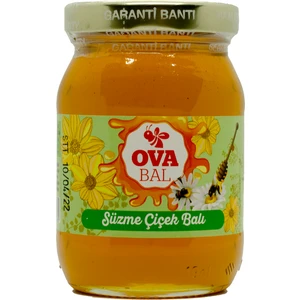 Seel Ova Süzme Çiçek Balı 230 gr  Cam Kavanoz