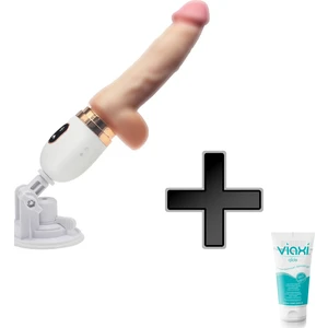 Oynar Başlı Ileri Geri Giden Vantuzlu Şarjlı Titreşimli Vibratör