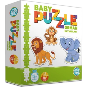 Circle Toys Baby Puzzle Orman Hayvanları