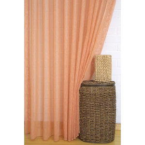 Keten Tül Portakal Rengi 1-2 Seyrek Pile 400 x 260 cm