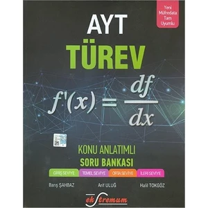 Ayt Türev Konu Anlatımlı Soru Bankası
