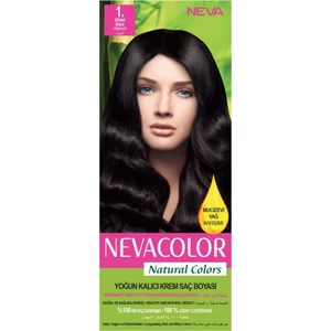Natural Colors 1. Siyah - Kalıcı Krem Saç Boyası Seti