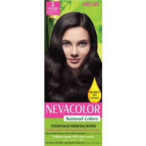 Natural Colors 3. Koyu Kahve - Kalıcı Krem Saç Boyası Seti