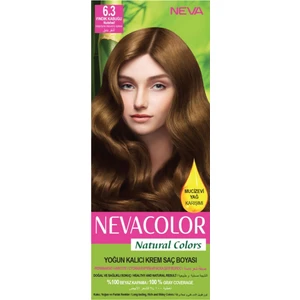 Natural Colors 6.3 Fındık Kabuğu - Kalıcı Krem Saç Boyası Seti
