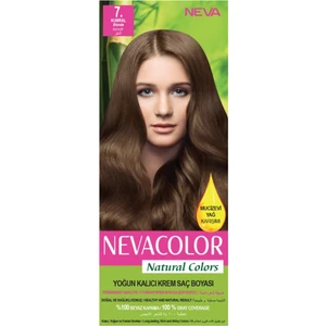 Natural Colors 7. Kumral - Kalıcı Krem Saç Boyası Seti