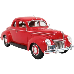 Ford Deluxe Tudor 1939 1:18 Model Araba Kırmızı