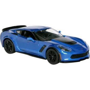 2015 Corvette Z06 1:24 Model Araba Mavi