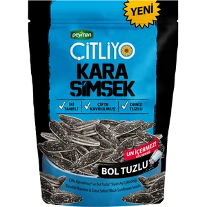 Çitliyo Kara Şimşek Bol Tuzlu 120 gr