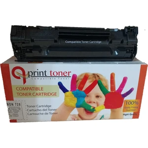 QPRİNT TONER Canon 728 Muadil Toner 2100 Sayfa Siyah CRG728 M1536 P1566 P1606 D530 D550 D560 L150 L170 L190 L410 MF4410 MF4412