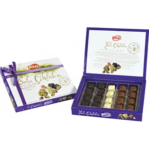 Festival Karışık Bolu Çikolatası Sütlü Bitter Beyaz Çikolata 160 Gr Özel Hediye