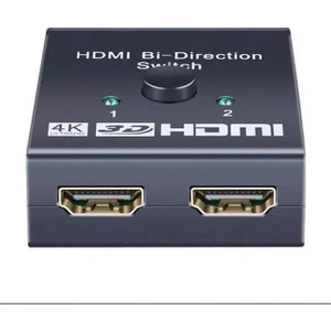 4K HDMI Çoklayıcı Tek Cihaz Çift Ekran Çift Cihaz Tek Ekran