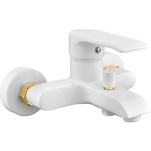 Emma Beyaz Gold Mix Duş Banyo Bataryası