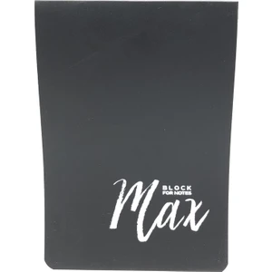 Block Notes Max A6, 80 Yp. Siyah