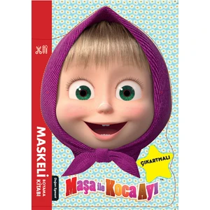 Maşa Ile Koca Ayı Maskeli Boyama Kitabı