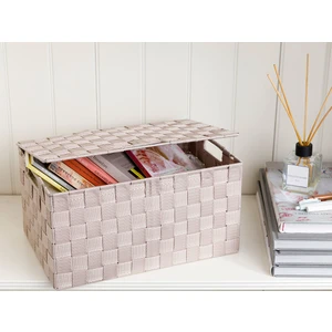 English Home Shine Saklama Kutusu 34x22x17,5 Cm Koyu Bej