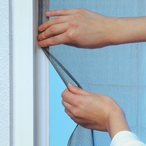 Pencere Sineklik Lux-Siyah