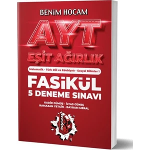 Benim Hocam Yayınları AYT Eşit Ağırlık 5 Fasikül Deneme Sınavı