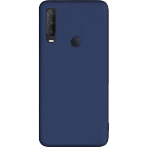 Case Street Alcatel 1s 2020 Kılıf Premier Silikon Esnek Koruma Lacivert
