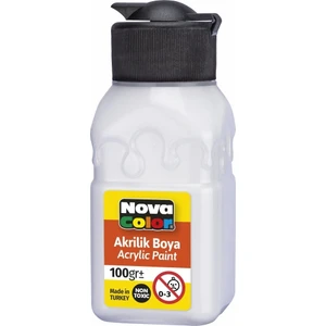 Nova Color Akrilik Boya 100 ml Titanyum Beyazı