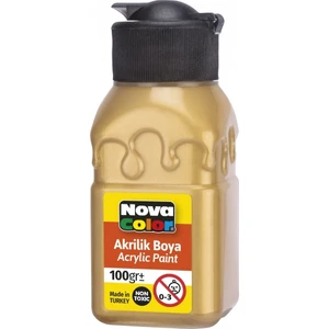 Nova Color Akrilik Boya 100 ml Altın