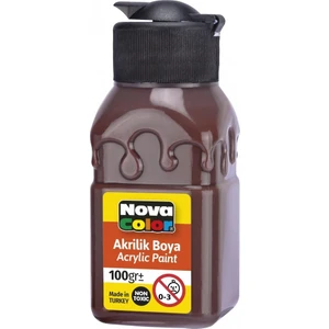 Nova Color Akrilik Boya 100 ml Kahve