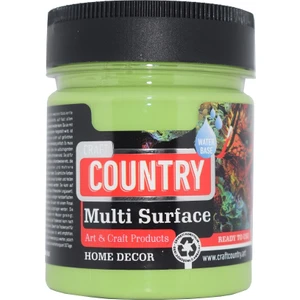 Multi Surface Hobi Boyası Craft Country 2500 Cc 1074 Fıstık Yeşil