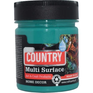 Multi Surface Hobi Boyası Craft Country 2500 Cc 1077 Zümrüt Yeşil
