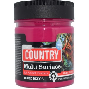 Multi Surface Hobi Boyası  Craft Country 2500 Cc 1040 Fuşya