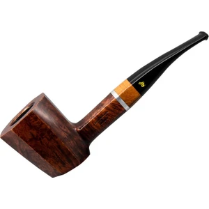 Üç Yıldız 890 9mm. Filtreli Ebonit Saplı Pipo